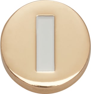 Gold Letter I
