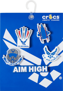 Аксессуары Jibbitz Armed Forces US Air Force 5Pck — фото 4
