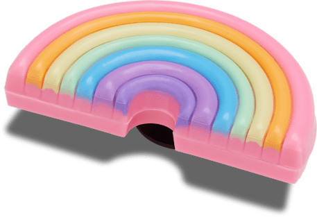 Аксессуары Jibbitz Puffy Rainbow Pool Float — фото 2