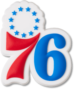 Аксессуары Jibbitz NBA Philadelphia 76ers — фото 1