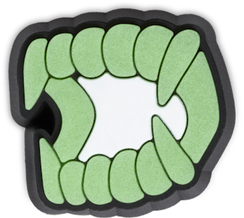 Glow in The Dark Vampire Fangs Jibbitz™ charms - Crocs