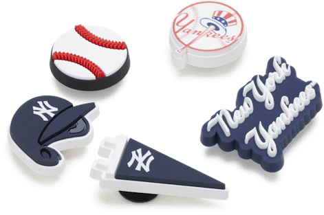 Аксессуары Jibbitz MLB New York Yankees 5 Pack — фото 2