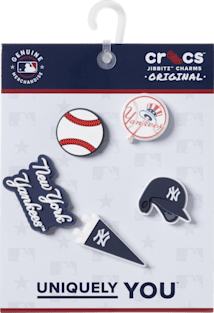 Аксессуары Jibbitz MLB New York Yankees 5 Pack — фото 4