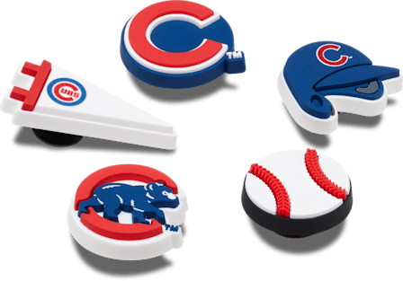 Аксессуары Jibbitz MLB Chicago Cubs 5 Pack — фото 2