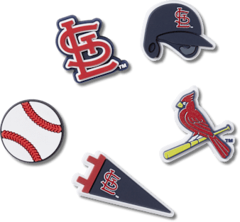 Аксессуары Jibbitz MLB St. Louis Cardinals 5 Pack — фото 1