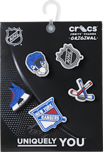 Аксессуары Jibbitz NHL® New York Rangers 5 Pack — фото 4