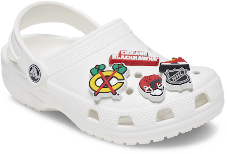 Аксессуары Jibbitz NHL® Chicago Blackhawks® 5 Pack — фото 3