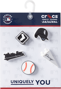 Аксессуары Jibbitz MLB Chicago White Sox 5 Pack — фото 4