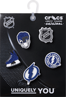 Аксессуары Jibbitz NHL® Tampa Bay Lightning® 5 Pack — фото 4