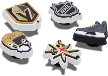 Аксессуары Jibbitz NHL® Golden Knights 5 Pack — фото 2