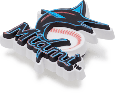 Аксессуары Jibbitz MLB Miami Marlins — фото 2