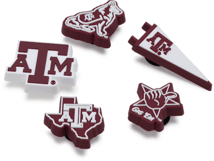 Аксессуары Jibbitz Texas A&M 5 Pack — фото 2