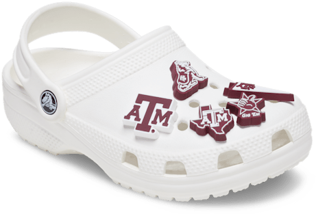 Аксессуары Jibbitz Texas A&M 5 Pack — фото 3