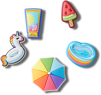 Аксессуары Jibbitz Summer 4EVER 5 Pack — фото 1