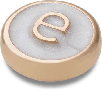 Аксессуары Jibbitz Tiny Pearlized Letter E — фото 2