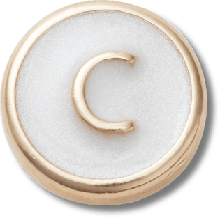 Аксессуары Jibbitz Tiny Pearlized Letter C — фото 1