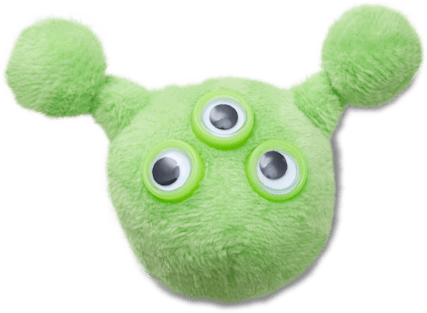 Аксессуары Jibbitz Fuzzy Friendly Alien — фото 1