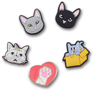 Аксессуары Jibbitz Cats 5 Pack — фото 1