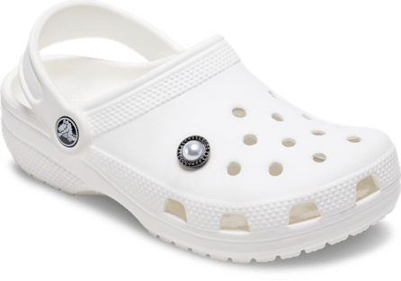 Аксессуары Jibbitz Pearl with Black Gem Base — фото 3