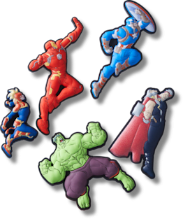 Аксессуары Jibbitz Avengers Heroes 5 Pack — фото 1