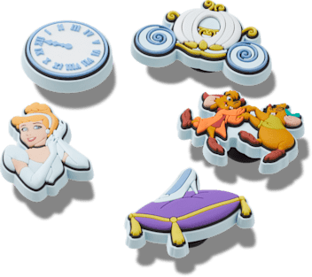 Аксессуары Jibbitz Cinderella 5 Pack — фото 2