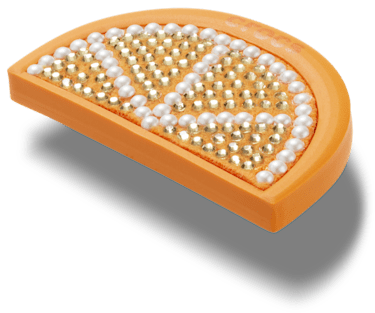 Аксессуары Jibbitz Beaded Orange — фото 2