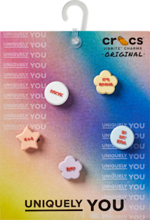 Аксессуары Jibbitz Conversation Shapes 5 Pack — фото 4