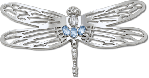 Аксессуары Jibbitz Silver Dragonfly — фото 1