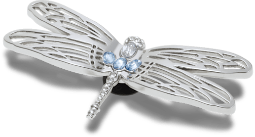 Аксессуары Jibbitz Silver Dragonfly — фото 2