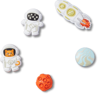 Аксессуары Jibbitz Astronaut 5 Pack — фото 1