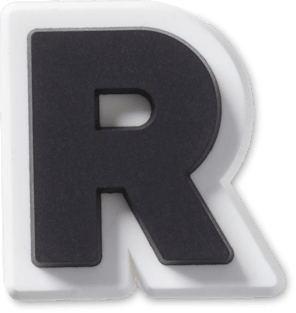 Bold Uppercase Letter R Jibbitz™ charms - Crocs