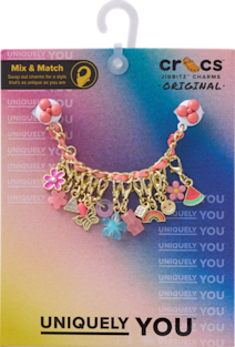 Аксессуары Jibbitz Pink Adjustable Charm Chain — фото 4