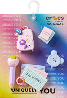 Аксессуары Jibbitz Girly Back to School 5 Pack — фото 4
