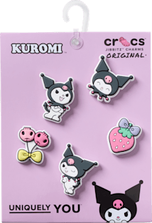 Аксессуары Jibbitz Sanrio Kuromi 5 Pack — фото 4