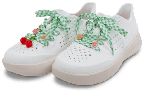 Брелоки Jibbitz Laces and Fresh Fruits Charm Kit — фото 3