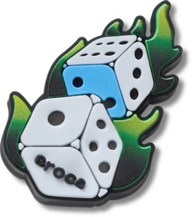 Аксессуары Jibbitz Lights Up Fire Dice — фото 1