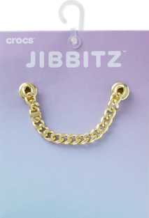 Аксессуары Jibbitz Gold Flat Curb Chain — фото 4