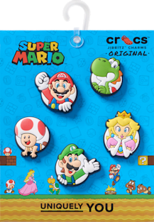 Аксессуары Jibbitz Mario & Friends 5 Pack — фото 4