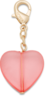 Аксессуары Jibbitz Pink Heart Charm