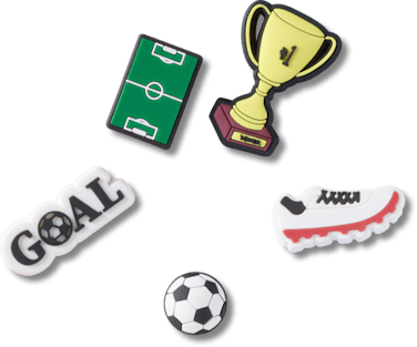 Сабо Jibbitz Soccer Star 5 Pack
