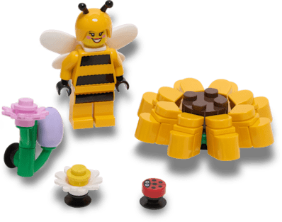 Аксессуары Jibbitz LEGO® Sunshine Garden 5 Pack — фото 2