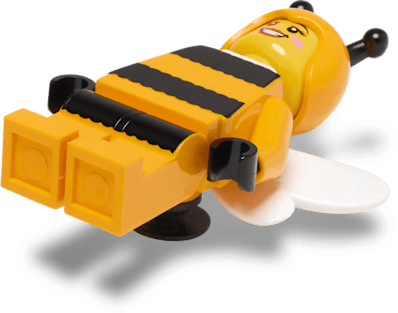 Аксессуары Jibbitz LEGO® Bumblebee Minifigure — фото 2