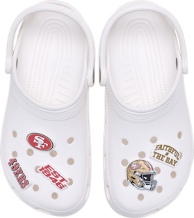 Аксессуары Jibbitz NFL San Francisco 49ers 5 Pack — фото 3