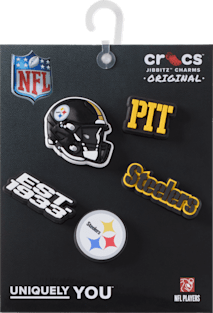 Аксессуары Jibbitz NFL Pittsburgh Steelers 5 Pack — фото 4