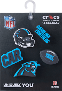 Аксессуары Jibbitz NFL Carolina Panthers 5 Pack — фото 4