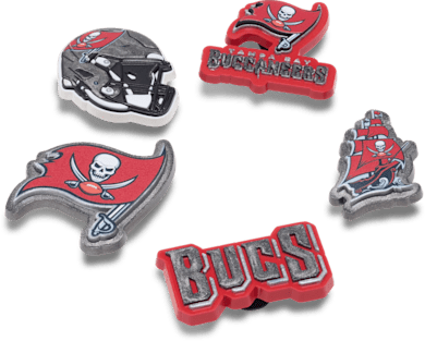 Аксессуары Jibbitz NFL Tampa Bay Buccaneers 5 Pack — фото 2