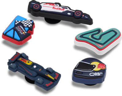 Аксессуары Jibbitz Oracle Red Bull Racing Crocs 5 Pack — фото 2