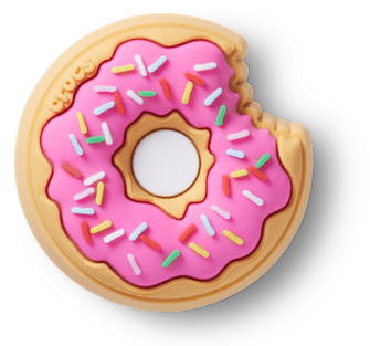 Сабо Jibbitz Sprinkle Donut Bite