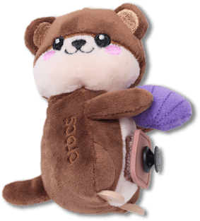 Сабо Jibbitz Huggitz Otter
