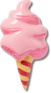 Сабо Jibbitz Pink Cotton Candy